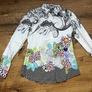 Etro Milano Button Down Blouse - Size Euro 44 (S/M)